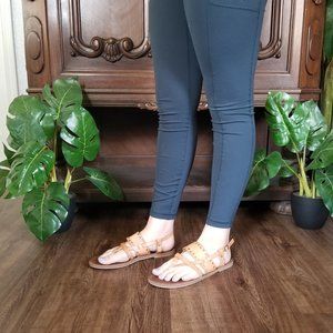 Mossimo Leather Sandal size 9